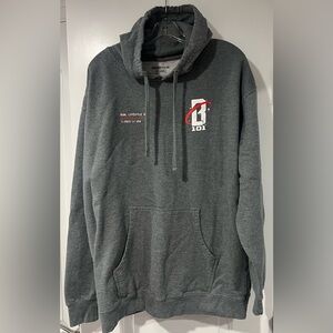 Baseball Lifestyle 101 Gray “ Moonshot Collection” Hoodie